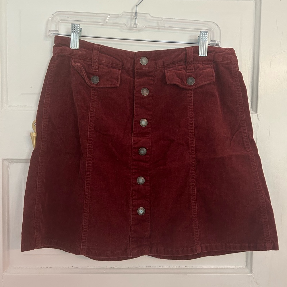 Red Skirt | Size 10